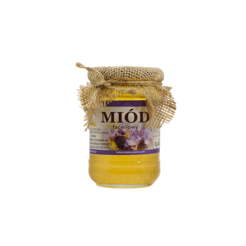 Miód faceliowy 0,40kg