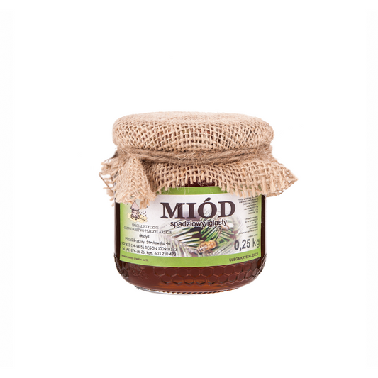 Miód spadziowy jodłowy 0,25kg