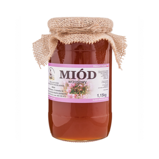 Miód wrzosowy 1,10kg